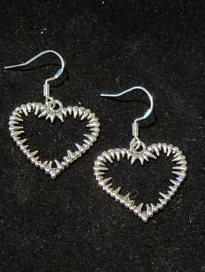 Handmade Heart Earrings